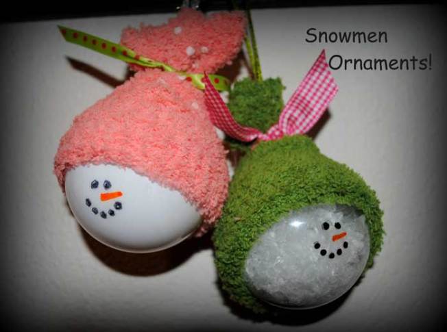 Snowmen ornaments